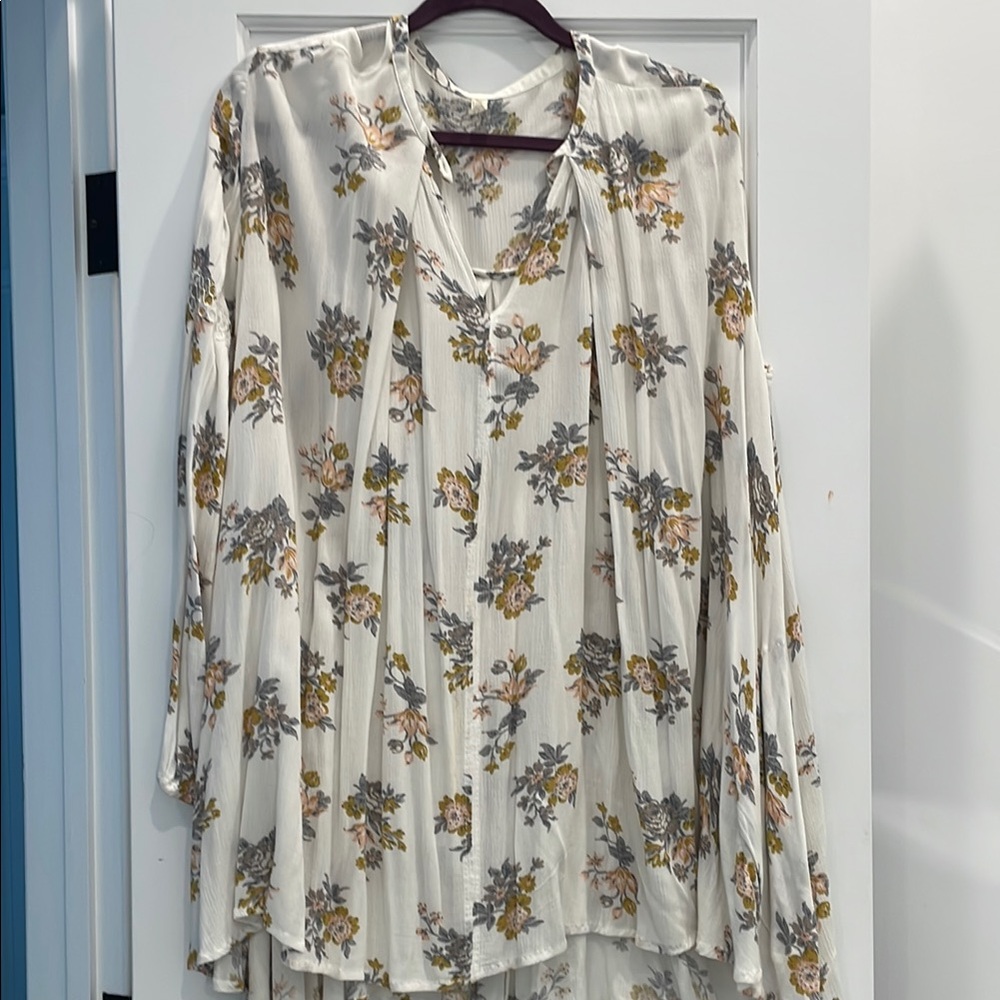 Floral Print Women's Top